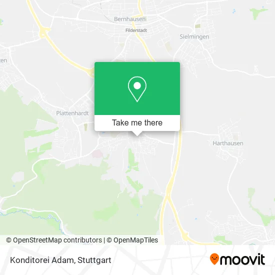 Карта Konditorei Adam