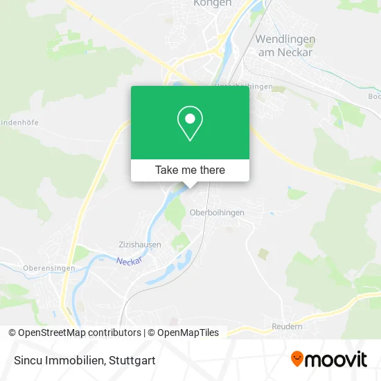 Карта Sincu Immobilien
