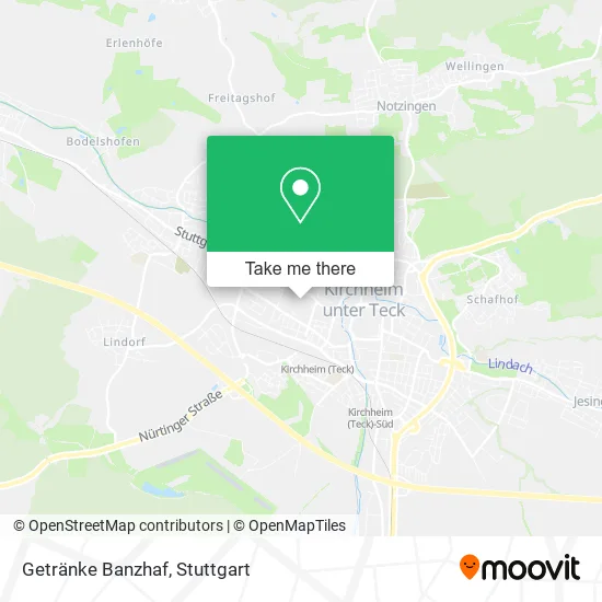 Карта Getränke Banzhaf