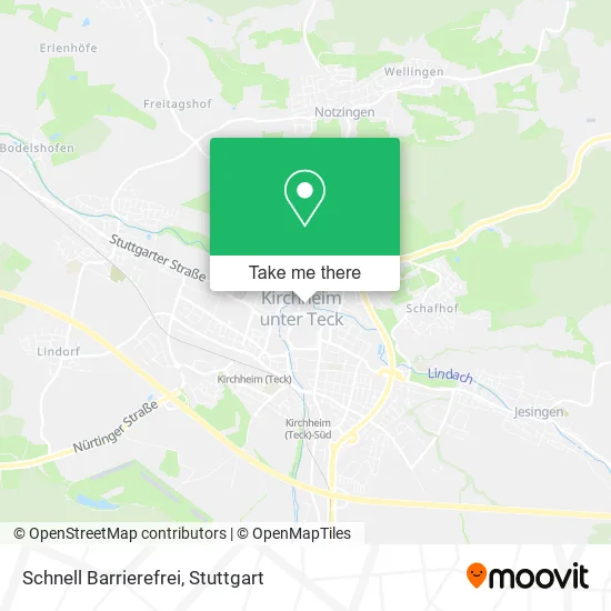 Карта Schnell Barrierefrei