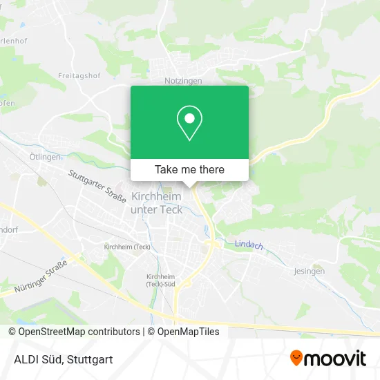 ALDI Süd map