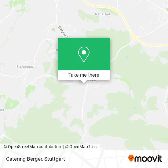Карта Catering Berger