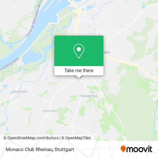 Monaco Club Rheinau map