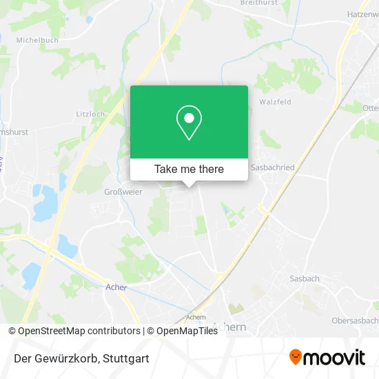 Карта Der Gewürzkorb