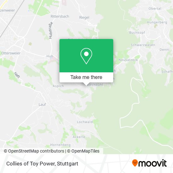 Collies of Toy Power map