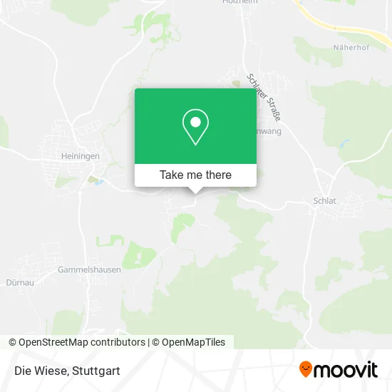 Карта Die Wiese