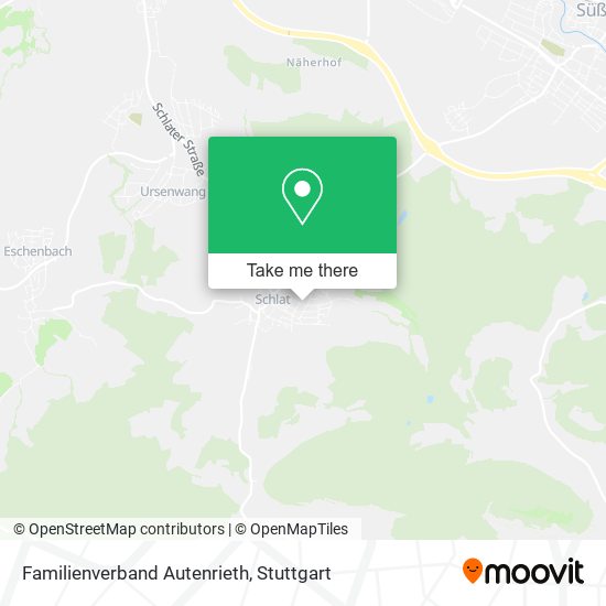 Familienverband Autenrieth map