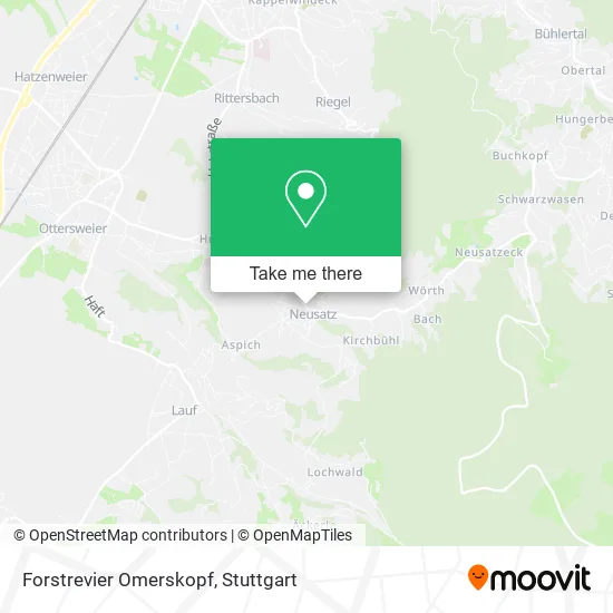 Карта Forstrevier Omerskopf