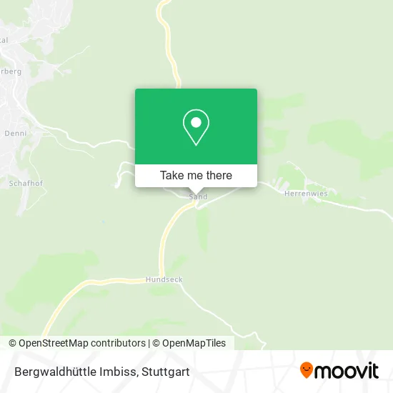 Карта Bergwaldhüttle Imbiss