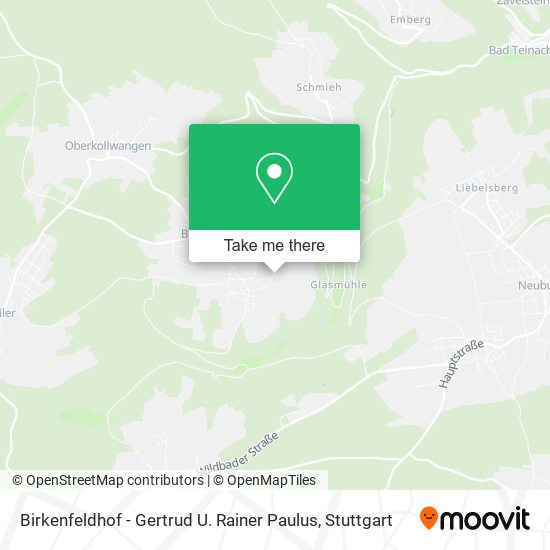 Birkenfeldhof - Gertrud U. Rainer Paulus map