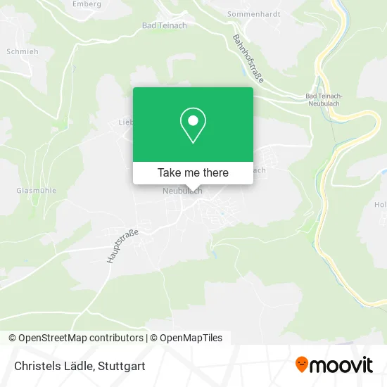 Карта Christels Lädle