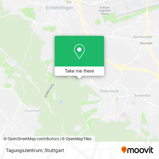 Карта Tagungszentrum