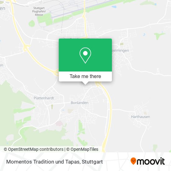 Momentos Tradition und Tapas map