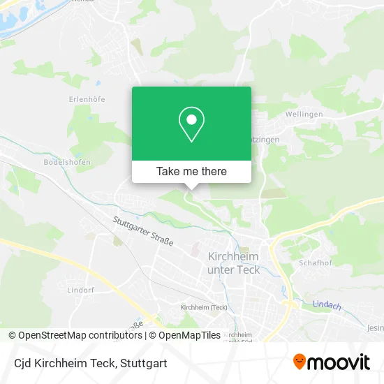 Карта Cjd Kirchheim Teck