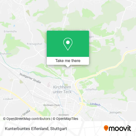 Карта Kunterbuntes Elfenland