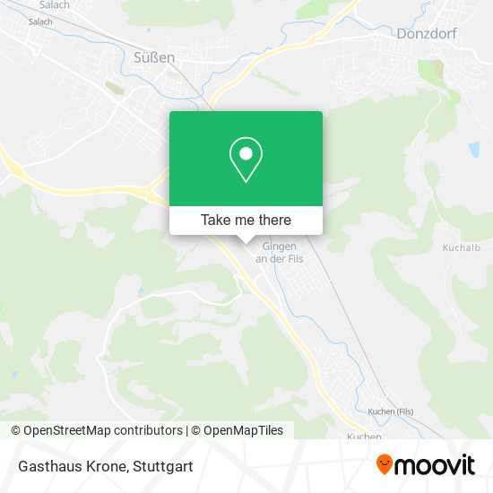 Gasthaus Krone map