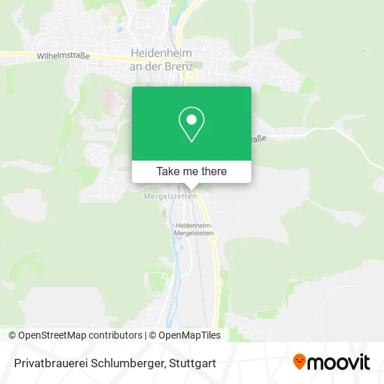 Карта Privatbrauerei Schlumberger