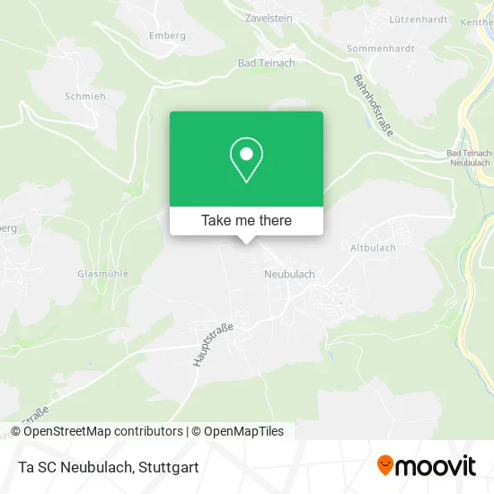 Карта Ta SC Neubulach