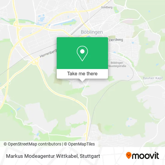 Карта Markus Modeagentur Wittkabel