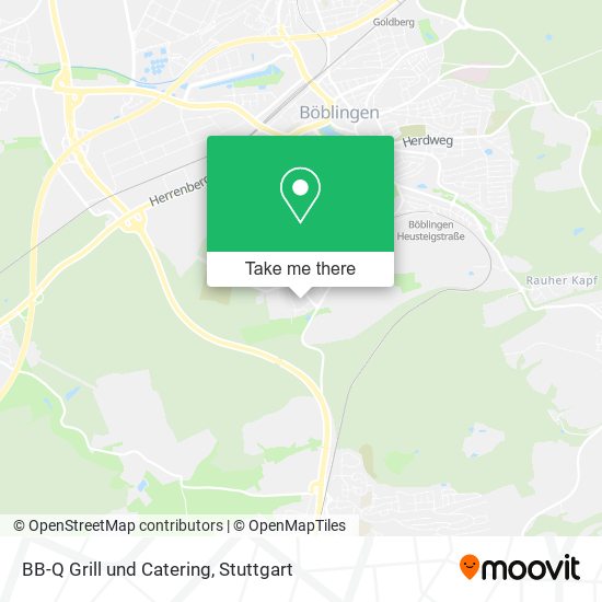 BB-Q Grill und Catering map