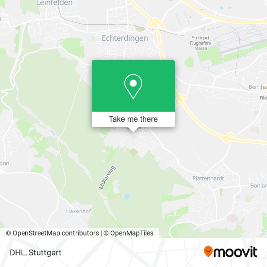 Карта DHL