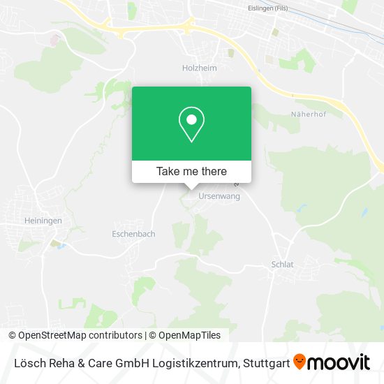 Lösch Reha & Care GmbH Logistikzentrum map