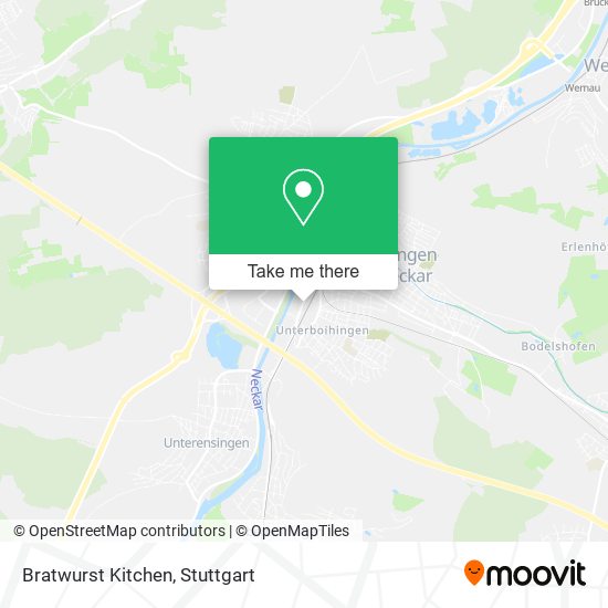 Карта Bratwurst Kitchen