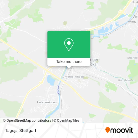 Карта Taguja