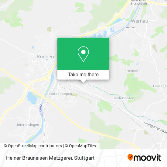 Карта Heiner Brauneisen Metzgerei