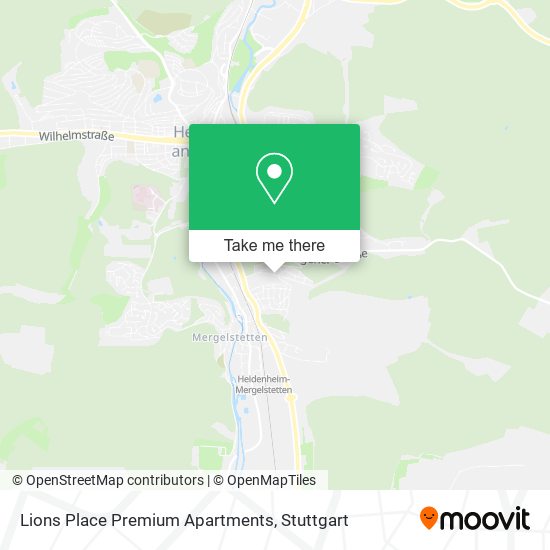 Lions Place Premium Apartments map