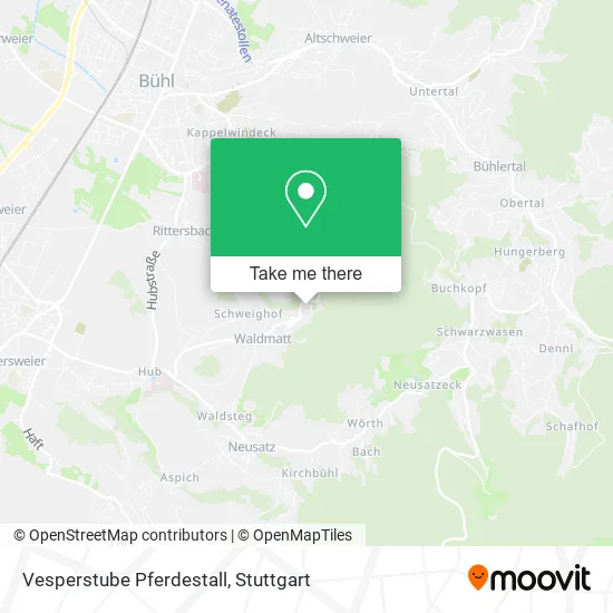 Карта Vesperstube Pferdestall