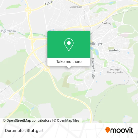 Карта Duramater