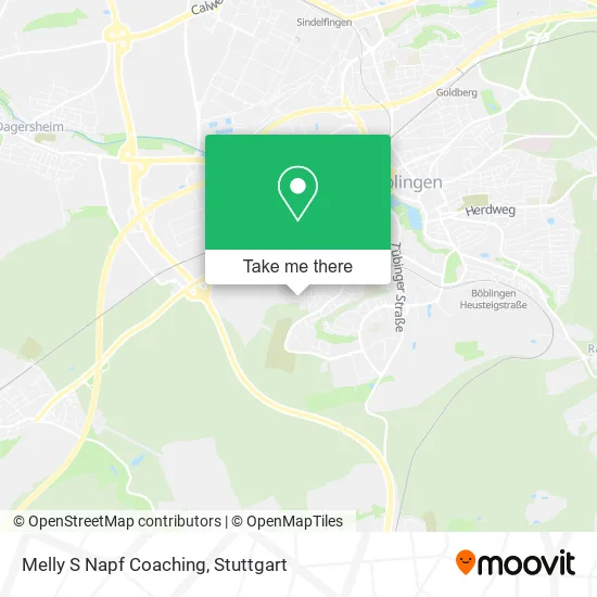 Карта Melly S Napf Coaching