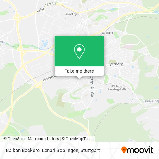 Balkan Bäckerei Lenari Böblingen map