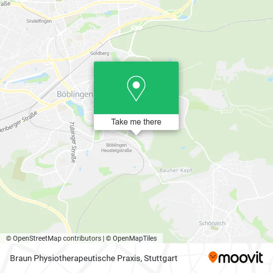 Карта Braun Physiotherapeutische Praxis