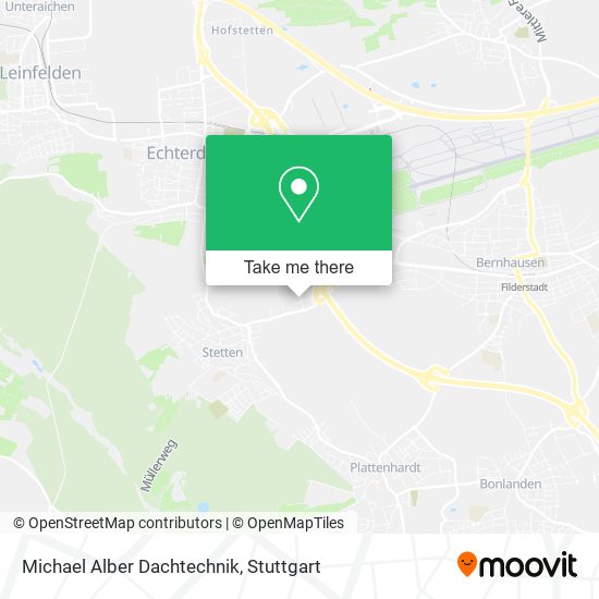 Michael Alber Dachtechnik map