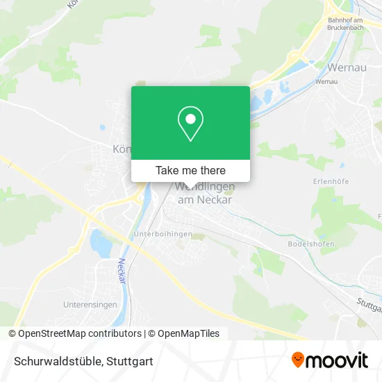 Карта Schurwaldstüble