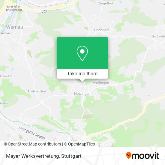 Mayer Werksvertretung map
