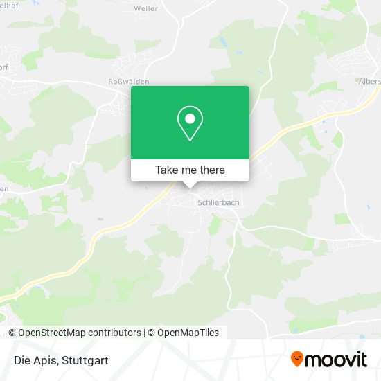 Карта Die Apis