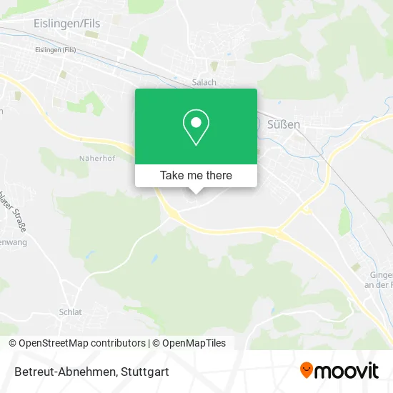 Карта Betreut-Abnehmen