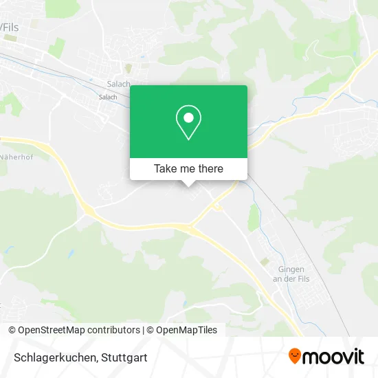 Карта Schlagerkuchen