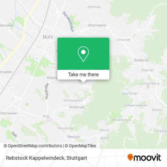 Карта Rebstock Kappelwindeck