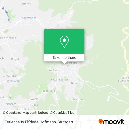 Ferienhaus Elfriede Hofmann map