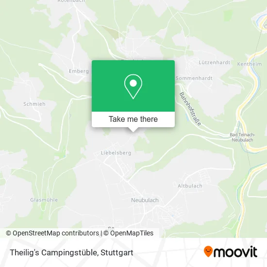 Карта Theilig's Campingstüble