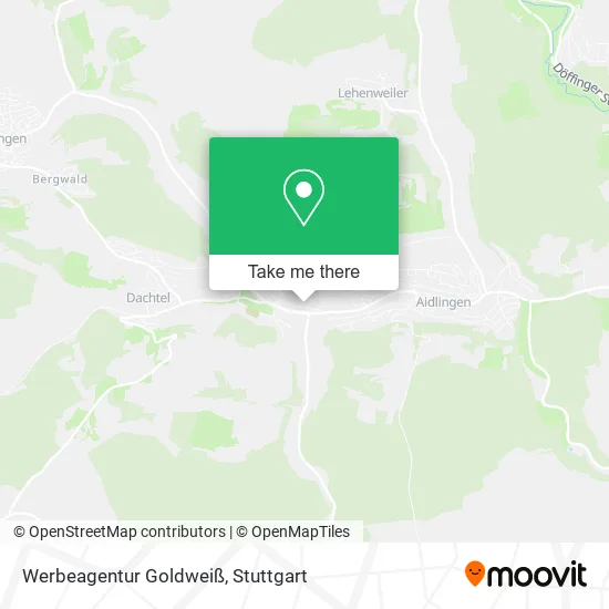 Карта Werbeagentur Goldweiß