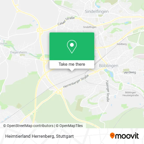 Карта Heimtierland Herrenberg