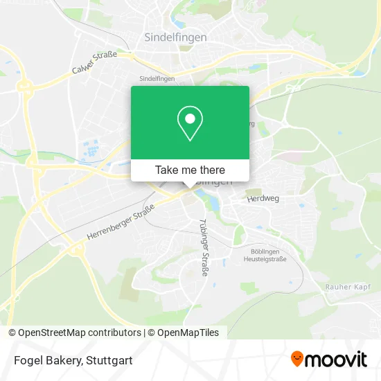Карта Fogel Bakery
