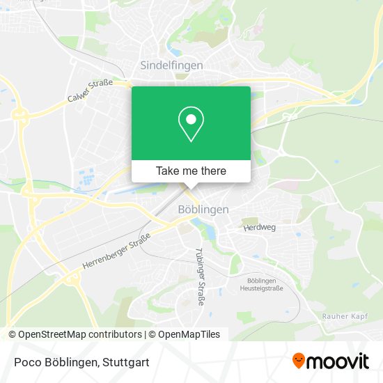Poco Böblingen map