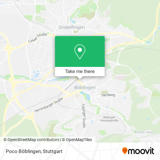 Карта Poco Böblingen