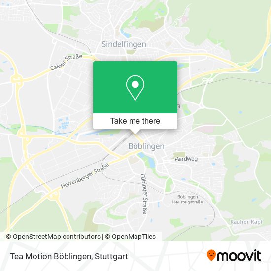 Tea Motion Böblingen map